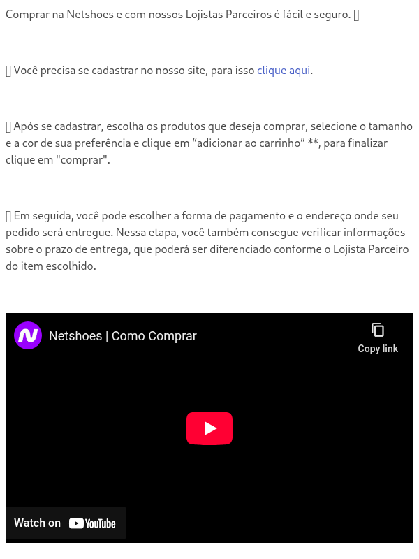 Como comprar?