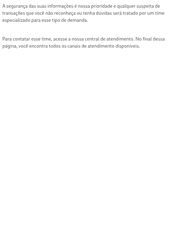 Como são tratadas as suspeitas de fraude?