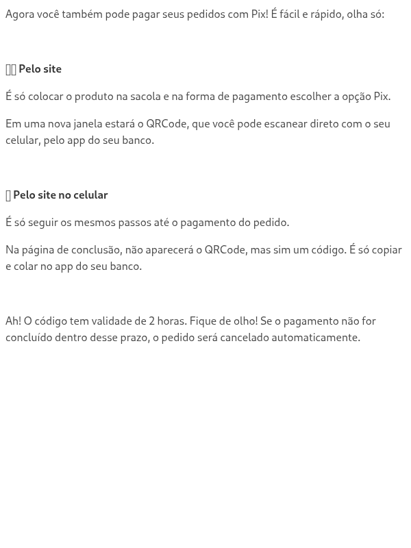 Como faço para pagar por Pix?